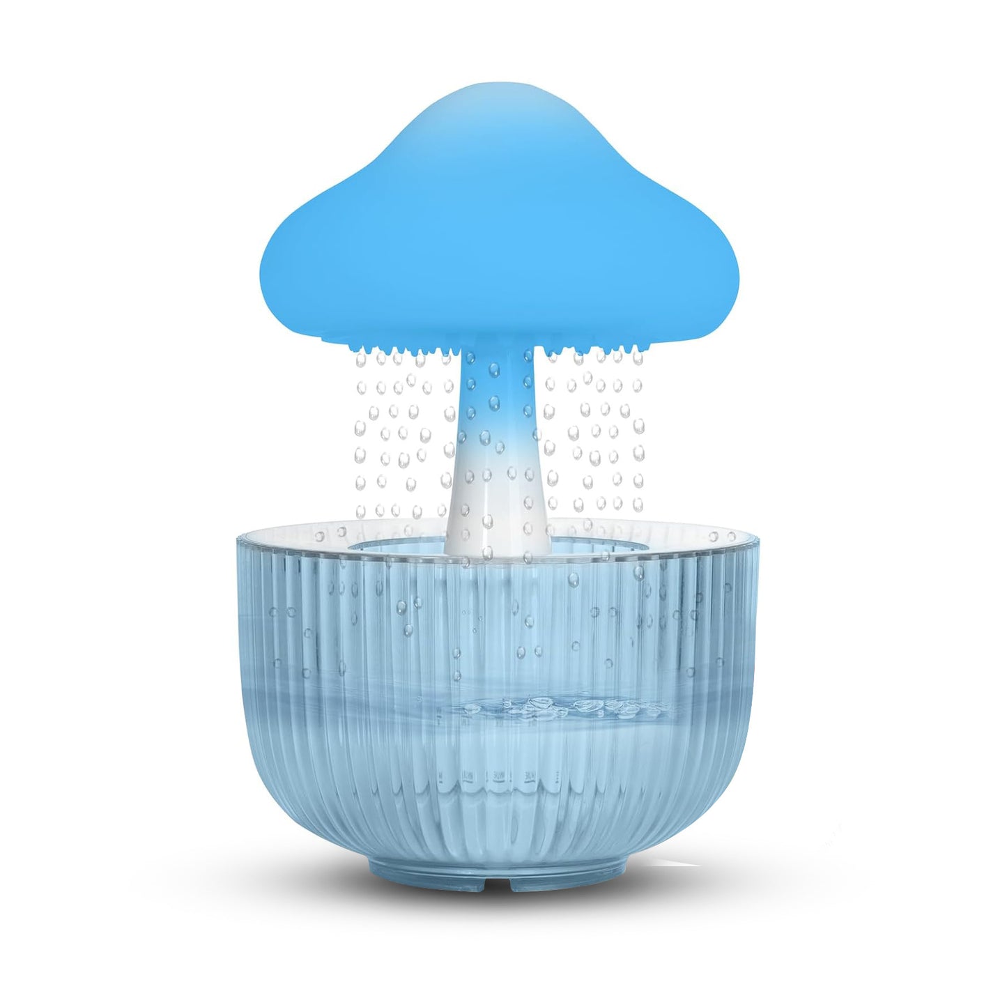 Jellyfish Raindrop Cloud Humidifier – Ultrasonic Aroma Diffuser with 7-Color Ambient Light (400ml)