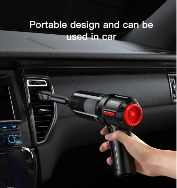 Rechargeable Mini Vacuum Cleaner – Portable Cordless Handheld Car & Home Vacuum (4000Pa Suction)