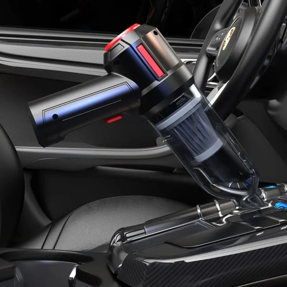 Rechargeable Mini Vacuum Cleaner – Portable Cordless Handheld Car & Home Vacuum (4000Pa Suction)