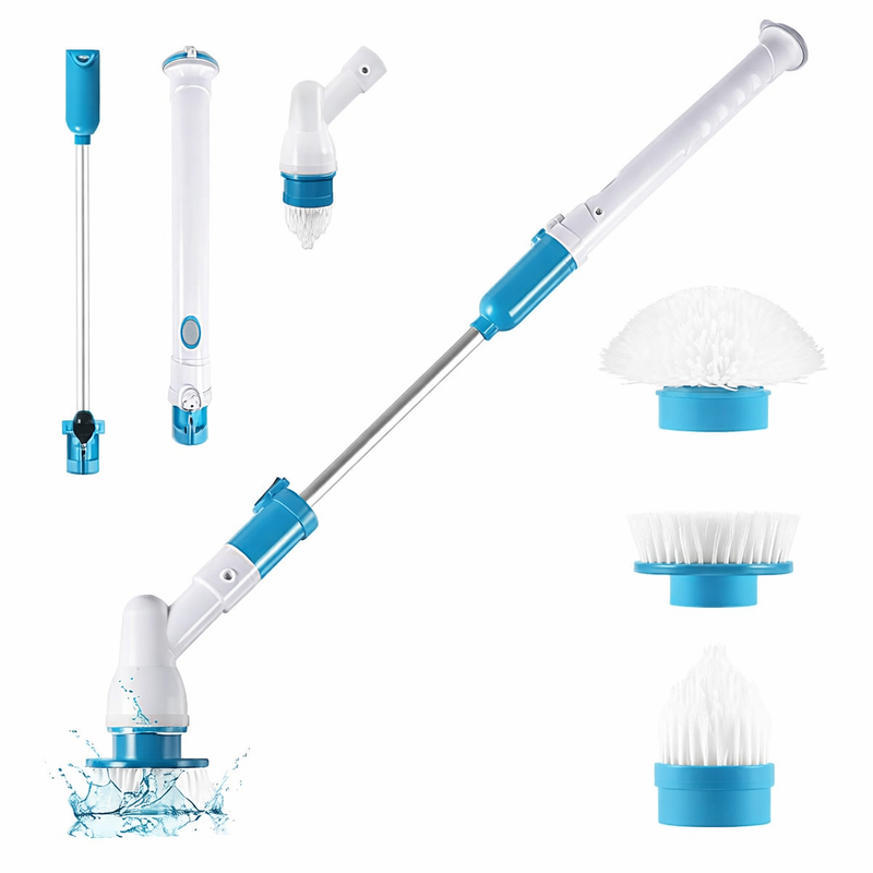 3-in-1 Electric Spin Scrubber – Powerful Multi-Surface Cleaning Machine