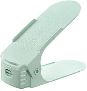 Foldable Shoe Organizer Stand – Adjustable Space-Saving Shoe Storage for Wardrobe & Closet